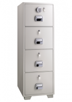 4 Drawer Fire Resistant Filing Cabinet with Electronic Keypad